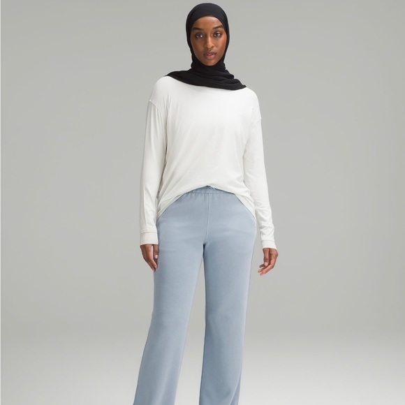 lululemon athletica Tops - Back in Action Long-Sleeve Shirt In BONE